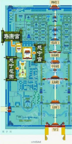 故宮將開(kāi)放神秘后宮區(qū) 慈寧宮4噸大佛露笑顏