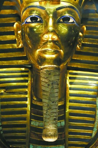 埃及將於10日對法老圖坦卡蒙金面具進行修復