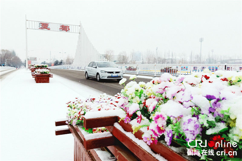 北京延庆：瑞雪过京 赏长城脚下冬日美景（组图）