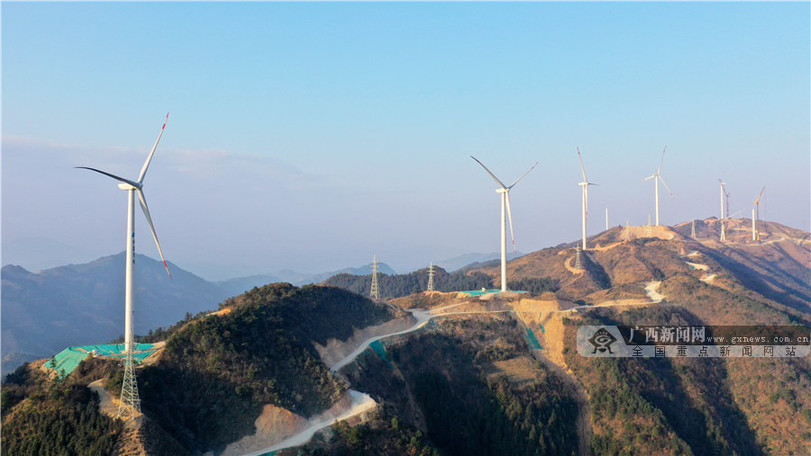 广西三江建22台“大风车”，侗乡又多一处新地标