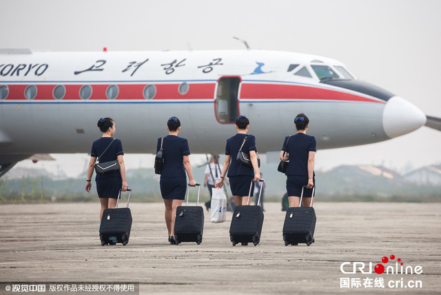 中国摄影师体验高丽航空飞行 揭秘朝鲜飞机内景