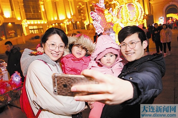 大連金普新區新春花燈會吸引市民遊客5.5萬餘人次