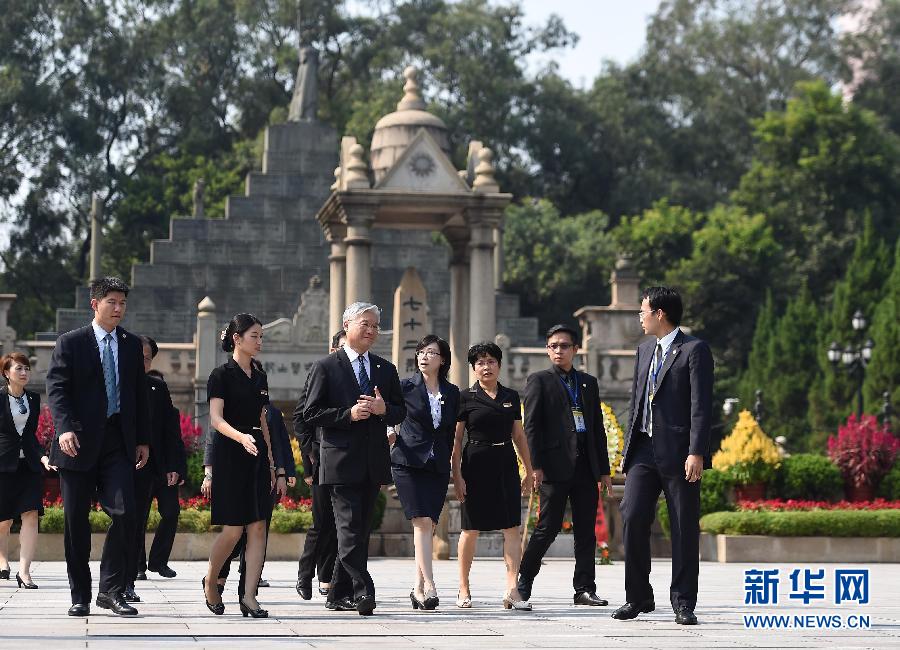 夏立言广州行 追寻中山先生足迹