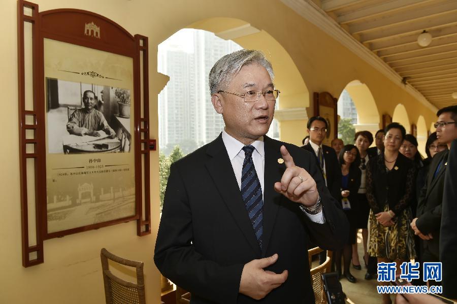 夏立言广州行 追寻中山先生足迹