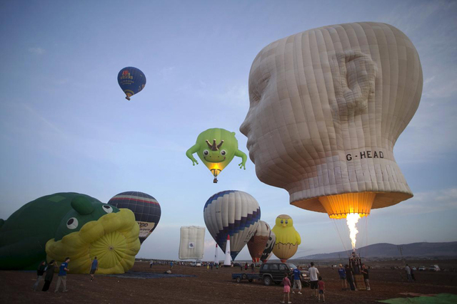 视觉盛宴：盘点2015年全球热气球节