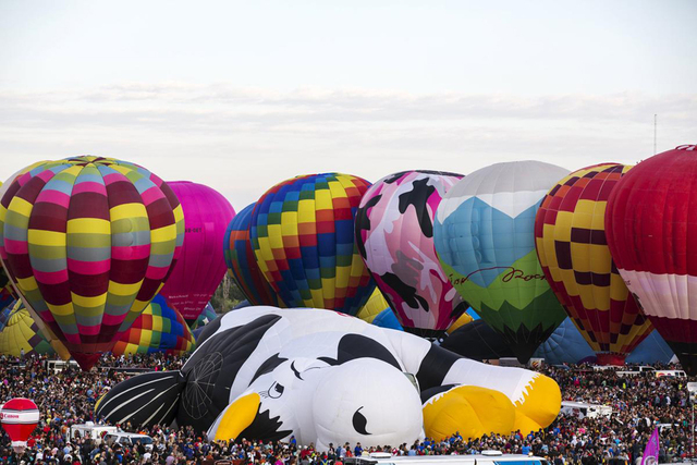 视觉盛宴：盘点2015年全球热气球节