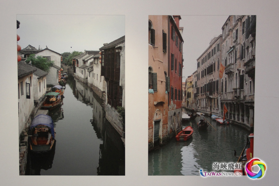 苏州走进威尼斯讲述《水城故事》 相似的水巷