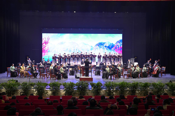 （有修改）【B】重慶忠縣2021新年音樂晚會——“告別千年”大型情景國樂劇演出活動舉行（組圖）