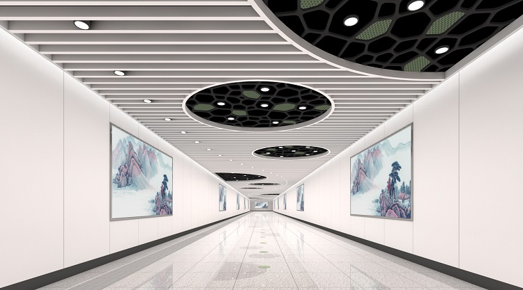 济南地铁2号线19座地铁站全景图来袭