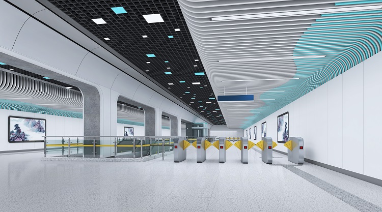 济南地铁2号线19座地铁站全景图来袭