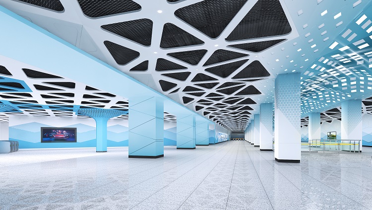 济南地铁2号线19座地铁站全景图来袭