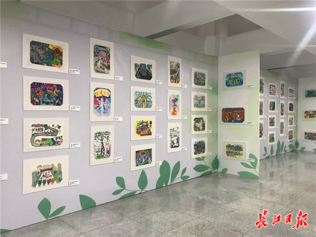 从100幅垃圾分类宣传画里 看到武汉小学生的奇思妙想_fororder_1