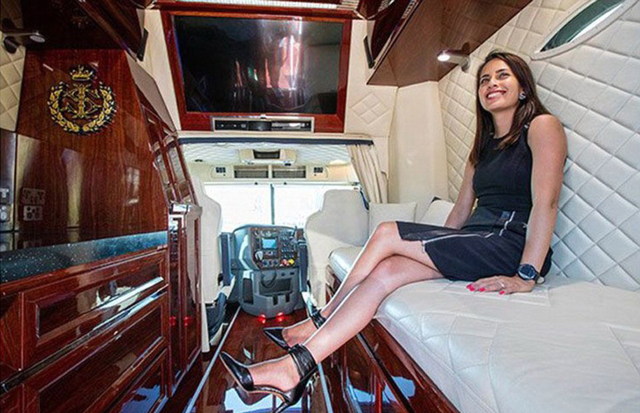 马来西亚苏丹耗资百万美元打造全球最豪华牵引卡车