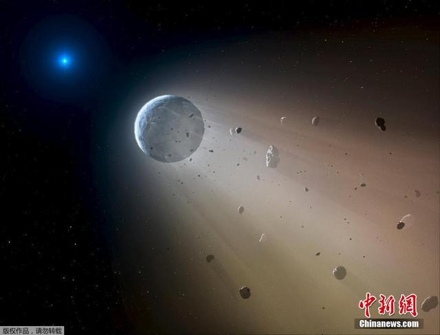 科學家發現白矮星吞食行星碎片 預示太陽系未來