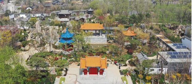 北京世園會“齊魯園”建設完成 將齊魯文化風貌融入園林