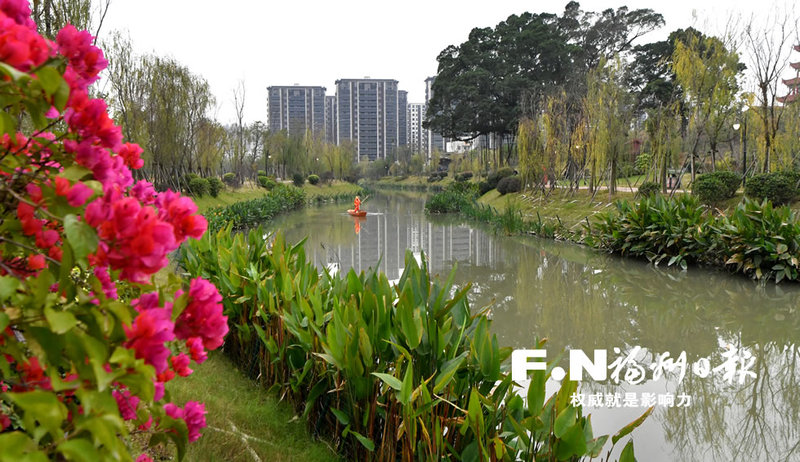 【福建時間主推】【福州】【移動版】【Chinanews帶圖】福州城區水系治理打響清盤戰 創新"三步走"驗收