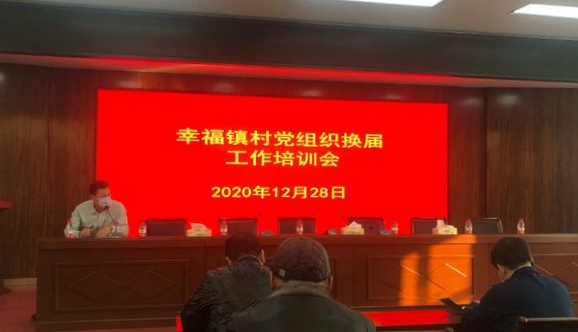 B【黑龍江】哈爾濱市幸福鎮村黨組織換屆選舉“頭雁隊伍”全面配強