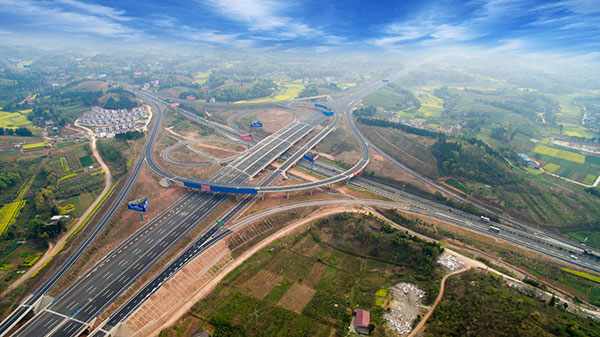 固定资产投资增长45成都市交通运输局十三五成绩单