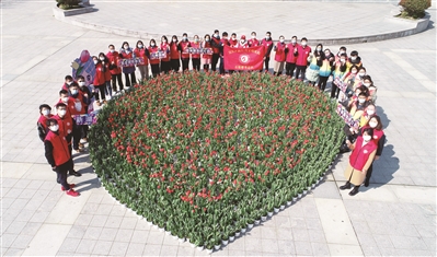 （焦点图）苏州：10万株郁金香献给“最美逆行者”