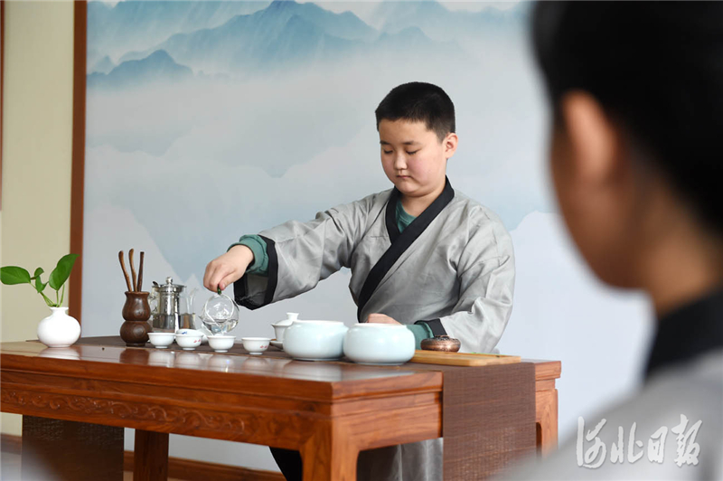 河北隆堯：茶文化進校園