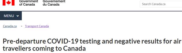 外媒：即日起航空入境加拿大旅客需提供核酸检测证明_fororder_21172