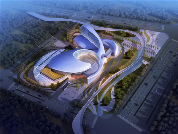 西鹹新區涇河新城體育中心項目正式開建