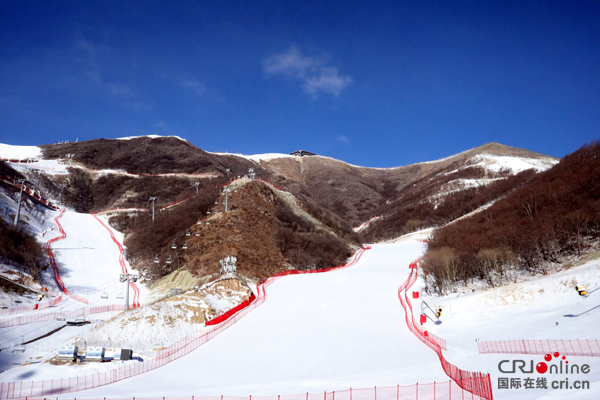 冬奥会滑雪道图片图片