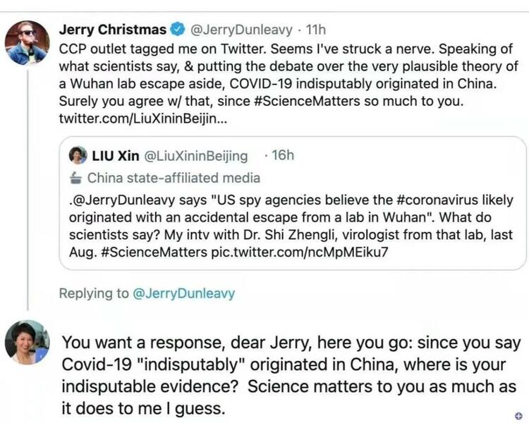 CGTN刘欣与西方媒体人的又一次论辩：请拿出“不可争辩”的证据！