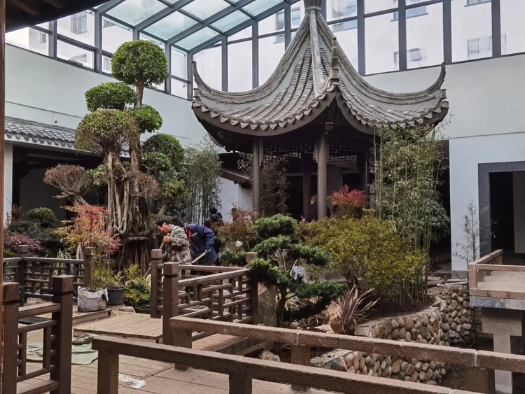 梅河口天宝园林式医疗园区项目建设跑出“加速度”