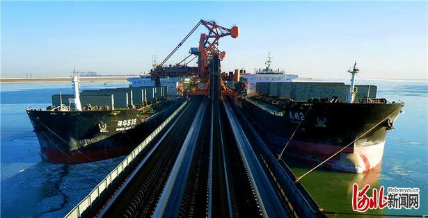 河北沧州：黄骅港货物吞吐量创新高