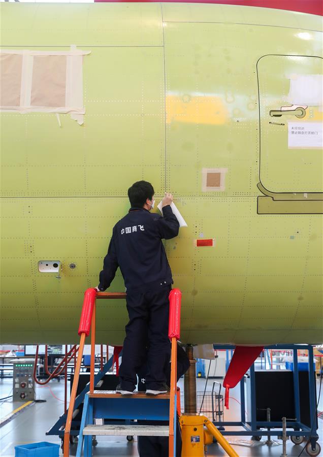 ARJ21飛機生産線復工復産