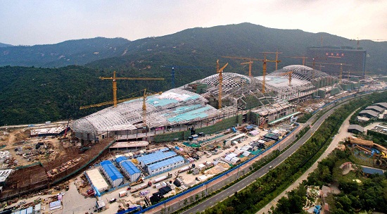 图片默认标题_fororder_建设中的珠海长隆海洋科学乐园（长隆供稿）