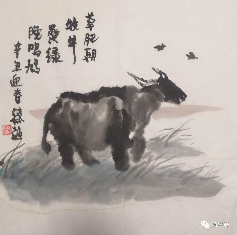 【牛到吉祥转乾坤】记当代著名画家蔡超笔下的牛_fororder_56