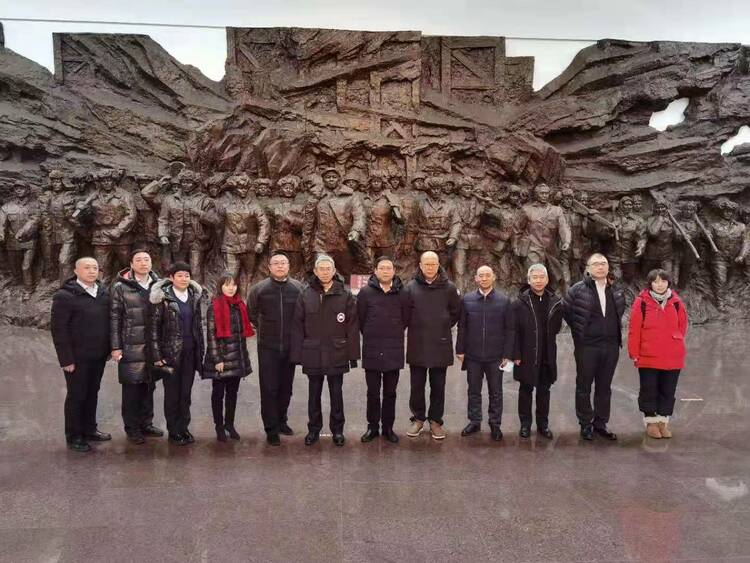 B【黑龙江】浦发银行哈尔滨分行调研组参观大庆红色教育基地