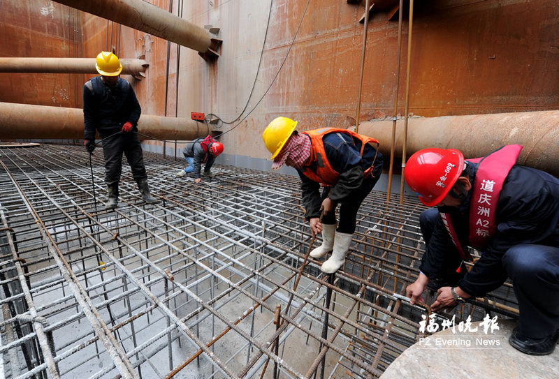 【福建時間主推】【福州】【移動版】【Chinanews帶圖】三江口片區建設熱火朝天 這片“福州最美區域”日新月異