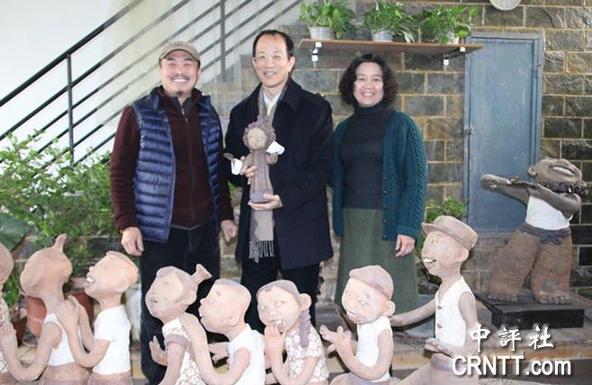 大陆“快乐”陶艺作品引台湾艺术界关注 大陆“快乐”陶艺作品引台湾艺术界关注