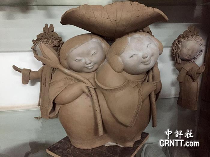 大陆“快乐”陶艺作品引台湾艺术界关注 大陆“快乐”陶艺作品引台湾艺术界关注