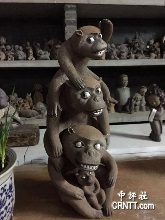 大陆“快乐”陶艺作品引台湾艺术界关注 大陆“快乐”陶艺作品引台湾艺术界关注