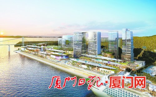 厦门"海上世界"进入二期建设 建成后将是我市最大城市综合体