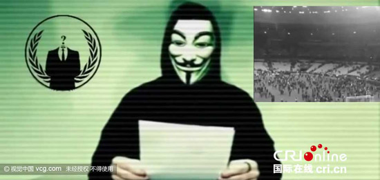 黑客组织“匿名者”宣称将就俄坠机展开独立调查