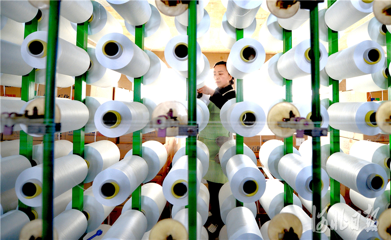 河北曲周：新型紡織企業産品暢銷海外
