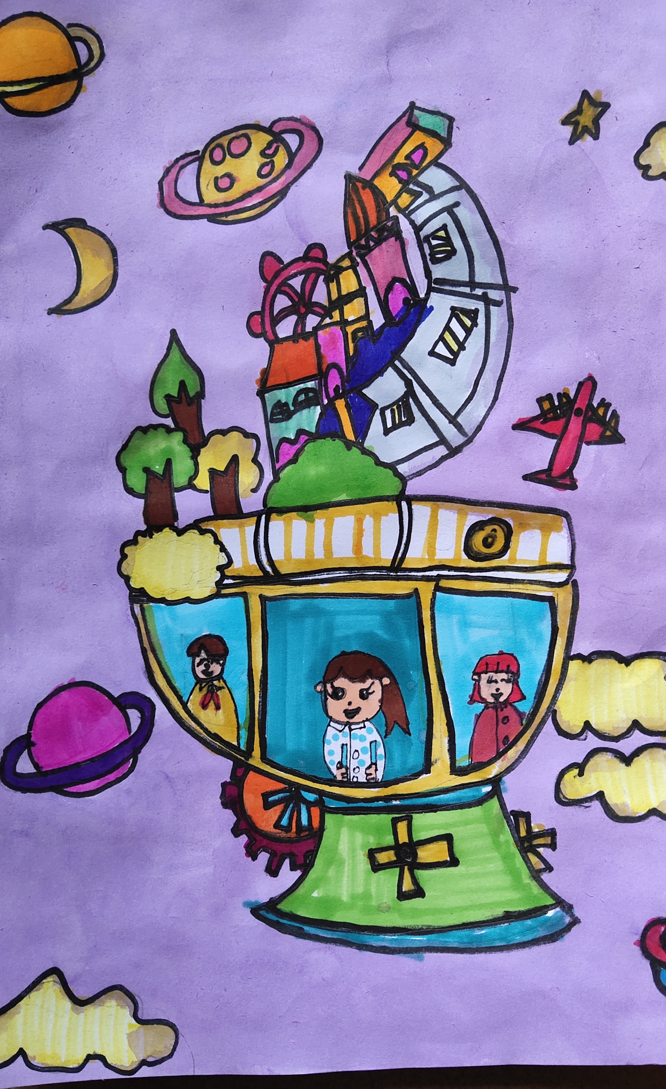 “2030我的家鄉”兒童主題繪畫作品展_fororder_IMG_20201116_090226