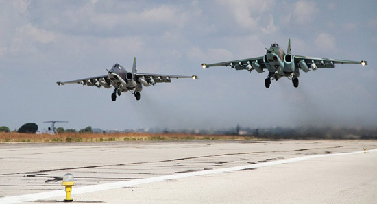 俄考虑向叙增派10至12架战机掩护轰炸机