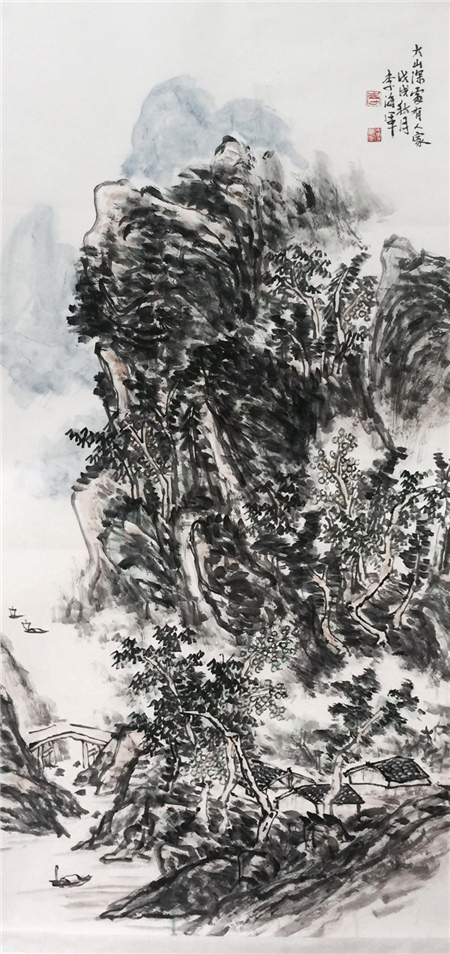 山水画名家李海军绘画艺术