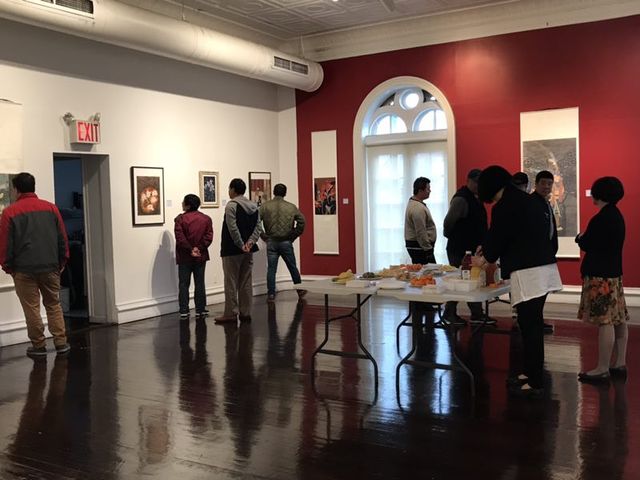 春暖花开——沈舒工笔重彩画展纽约举办