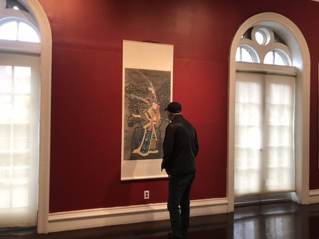 春暖花开——沈舒工笔重彩画展纽约举办