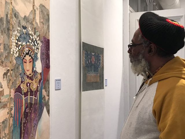 春暖花开——沈舒工笔重彩画展纽约举办