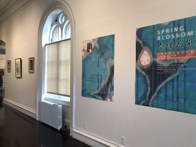 春暖花开——沈舒工笔重彩画展纽约举办