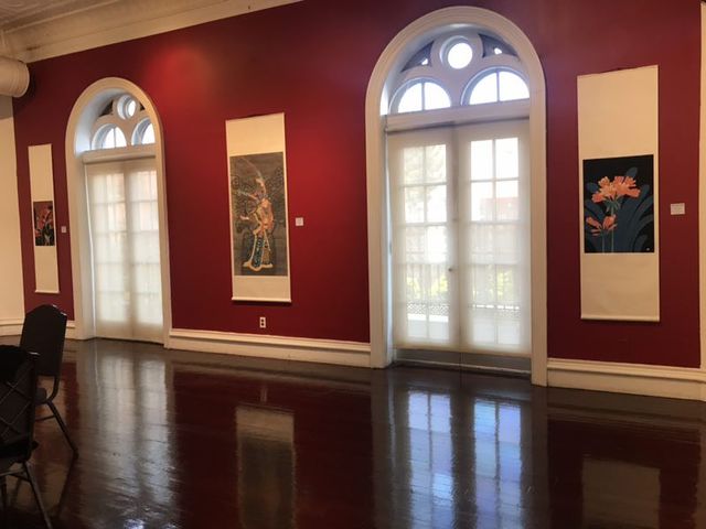 春暖花开——沈舒工笔重彩画展纽约举办