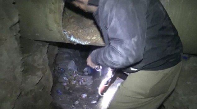 伊拉克库尔德武装解放辛贾尔 IS防空隧道曝光